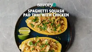 Instant Pot® Spaghetti Squash Pad Thai with Chicken | Savory by GIANT
