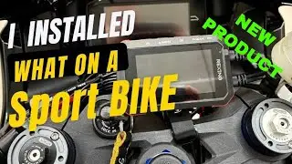 Rexing MTC1 on a SportBike