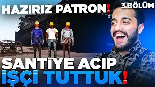 EVİMİZİN YANINA İŞÇİLER İÇİN ŞANTİYE AÇTIK! EN BÜYÜK GEMİYİ KİRALADIK! Hurdacı Simülatör #3
