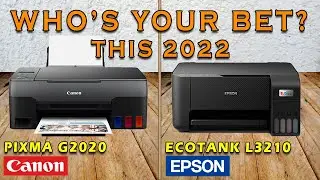 CANON G2020 & EPSON L3210 PRINTER SPECIFICATIONS COMPARISON