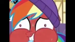 Rainbow Dash Puffy Cheeks