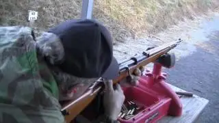Sighting in Carcano 91/38 T.S. Carbine at 50 and 100 yards