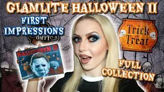 GLAMLITE X HALLOWEEN II FULL COLLECTION | FIRST IMPRESSIONS & SWATCHES | HAPPY HALLOWEEN 🎃