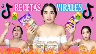 PROBANDO RECETAS VIRALES DE TIKTOK / Paola Nieto