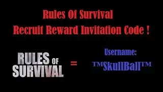My Rules Of Survival Recruit Reward Code (: