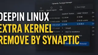 Deepin: How to remove or delete old Linux kernels in Deepin via synaptic package manager