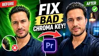 How I Finally Solved My Annoying Green Screen Problems in Adobe Premiere Pro | Chroma Key Issues