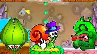 Улитка Боб 5 любовная история, мультик головоломка. snail bob Love story №6