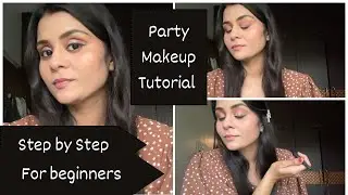 😳✅EASY PARTY MAKEUP TUTORIAL ✅ 😳STEP BY STEP ✅ FOR BEGINNERS | SHE SHINES