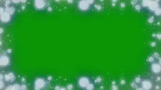 Lights In Border Green Screen Effect