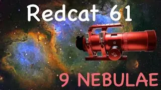 William Optics Redcat 61 - 9 Nebulae photos produced with this telescope