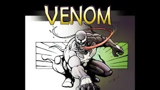 Venom drawing time lapse