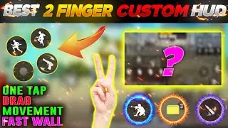 BEST CUSTOM HUD FOR 2 FINGER / CLAW 🤯👈| FREE FIRE CUSTOM HUD SETTINGS [2021]
