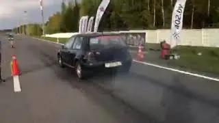 vr6 turbo прогрев передних шин с отключенным Халдексом