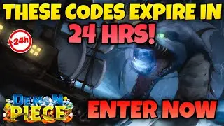 DEMON PIECE These codes expires in 24 HOURS!! | Enter these codes right now! #roblox #onepiecegames