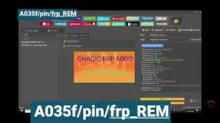 #BOOOOOM SAMSUNG A035F FRP REMOVE(ONE CLICK)