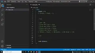 18- العمليات المنطقية PHP Logical Operators