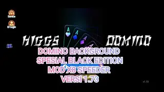 DOMINO BACKGROUND SPESIAL EDITION BLACK MOD X8 SPEEDER versi 1.73