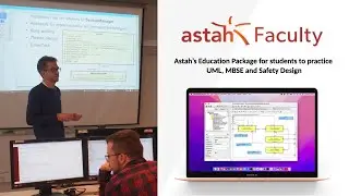 Introduction of Astah's Education Pack for students to practice UML, SysML, MBSE and Safety Design