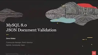 JSON Document Validation MySQL 8.0