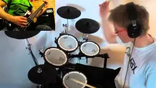 Unsane - Recovery (bass and drum cover)
