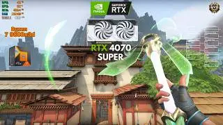5️⃣ VALORANT Benchmark 2026 – Ryzen 7 9800X3D & RTX 4070 Super | High vs Medium FPS Breakdown