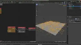 Testing node based particles in Blender [WIP]