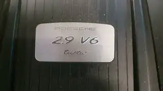Porsche Macan Turbo 2.9 V6 oil filter location