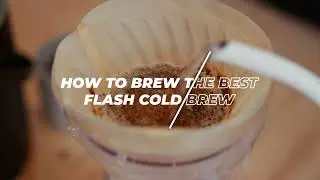 How to Make Flash Cold Brew at Home | Quick & Easy Iced Coffee Recipe!