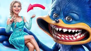 SHIN SONIC: Makeover Estremo in Prigione! Da Sonic a Elsa Frozen Transformation!