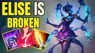 ELISE MID IS WAY EASIER THEN YOU THINK!!! (1# rank Elise) - League of Legends