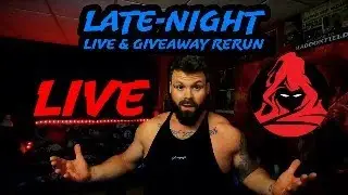 GIVEAWAY RERUN & LATENIGHT LIVE LETS CHAT!