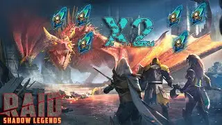 ЛУЧШИЕ ОТКРЫТИЕ!!!! Х2 на Древние. Raid:Shadow Legends