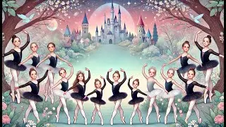 Mister Ballet and His Little Young Ballerinas on the Concert Hall Stage. Check It Out!