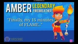AMBER Voice Lines - Brawl Stars