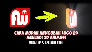 How to easily convert a 2D logo into a 3D animation using an Android phone | Node Video