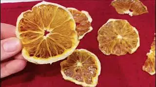АПЕЛЬСИНОВЫЕ ЧИПСЫ / сушка фруктов в дегидраторе