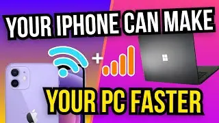 How to Combine iPhone and 3G/4G Dongle Connections on your PC