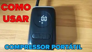 How to use a portable air compressor