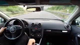 [Just Sound] VR6 Edition POV onboard compilation loud no straight | A3 3.2 quattro