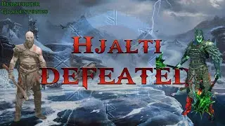 New Foe Appears! Taking Down Hjalti The Stolid in God of War: Ragnarök [PS5]
