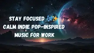 Stay Focused 🎶✨ Calm Indie Pop-Inspired Music for Work