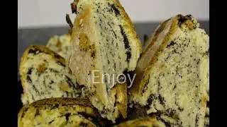 Pie with poppy seed. Easy and delicious pie.