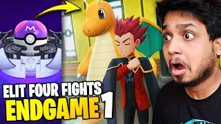 Elite Four Dragonite Beat Pikachu😔Master Ball Night | Pokemon Let's Go Pikachu (Hindi) #21