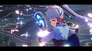 Ayaka C0 Jade Cutter R1 SOLO VS Electro Hypostasis | Genshin Impact