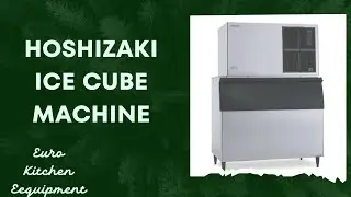 Hoshizaki ice maker Km1300 : How to use and operate ice maker: #icemakingmachine #ice #bar #bartools