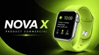 A premium smartwatch product commercial created entirely in DaVinci Resolve Fusion