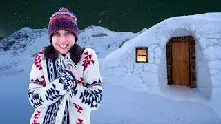 Passiamo la NOTTE in un vero IGLOO a 3000 mt 🧊