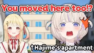 Hajime Reveals That She and Kanade Happened To Move Into the Same Apartment[Hololive/EngSub/JpSub]