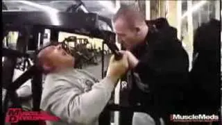 Kai Greene Trains with Dorian Yates Part II